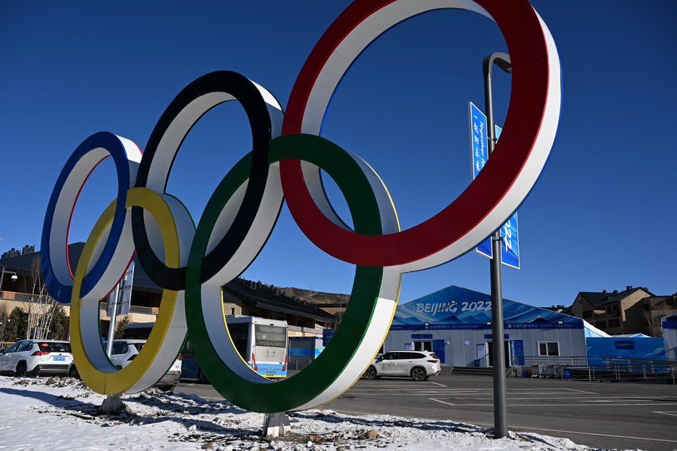 2022年冬奥会五环标志图片