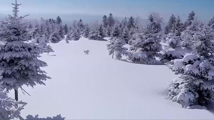 瞰见｜冰雪秘境老里克湖