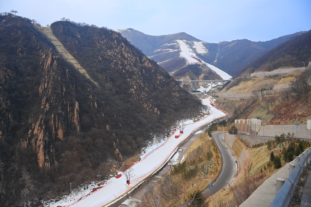 小海坨山滑雪场图片