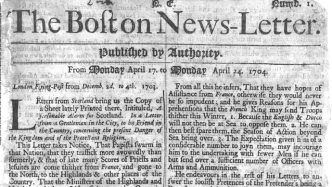 十八世纪的波士顿市民塞缪尔·休厄尔是如何获取新闻的