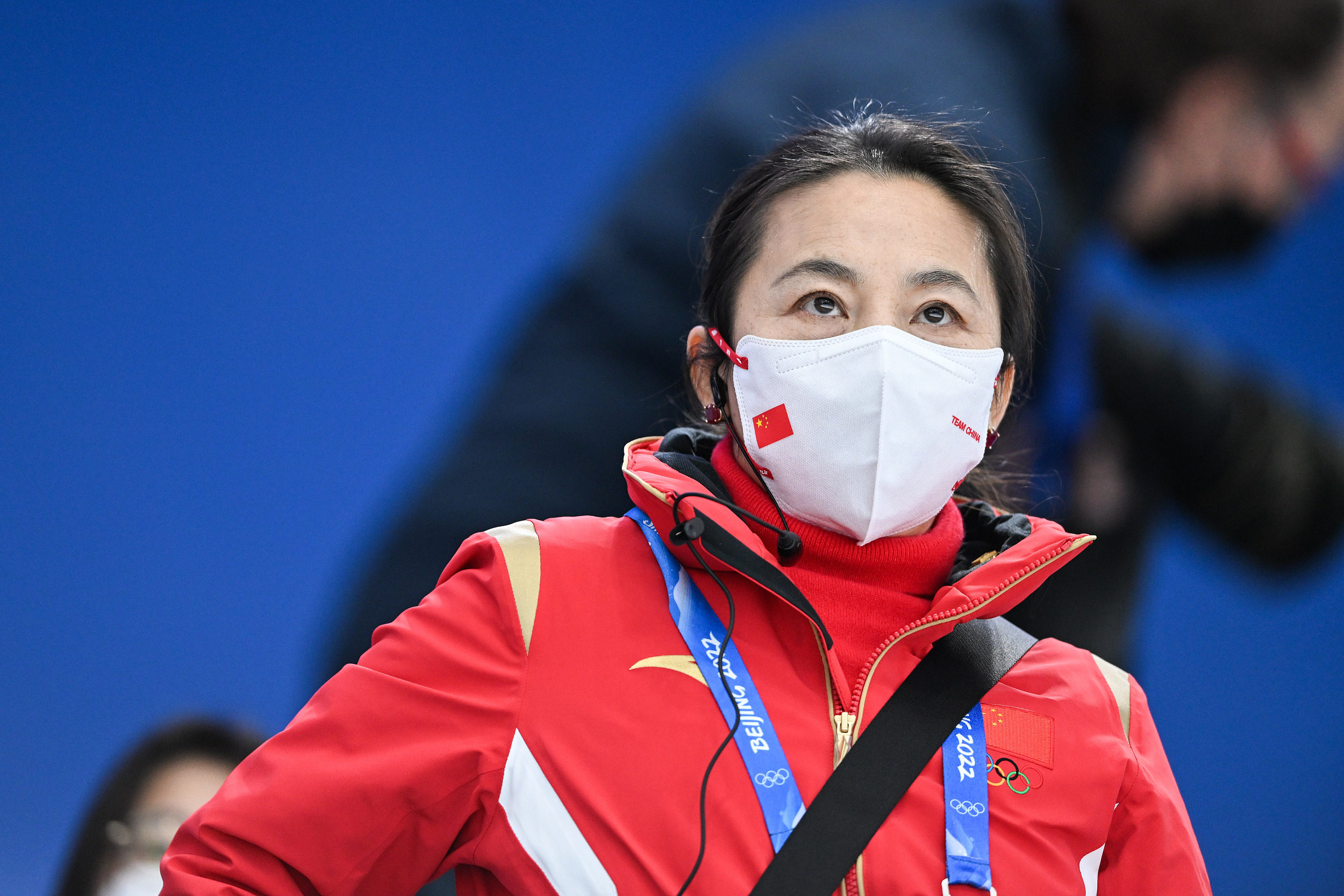 中国速度滑冰总教练李琰。