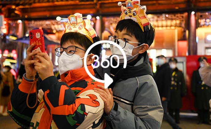 VR365bet网站｜豫园虎年民俗灯会带来非遗新体验