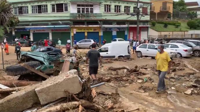 巴西里约州暴雨成灾，至少130人死亡超200人失踪