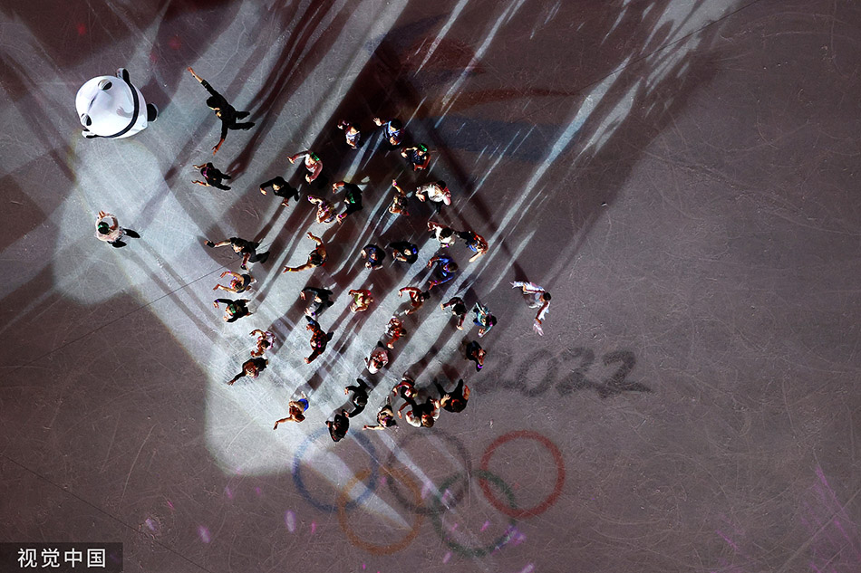 冬奥会花样滑冰背景图图片