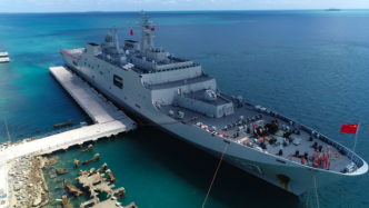 完成运送汤加救灾物资任务，中国海军舰艇编队开始返航