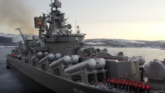 俄海军三艘“光荣”级导弹巡洋舰集结地中海，对抗北约航母群