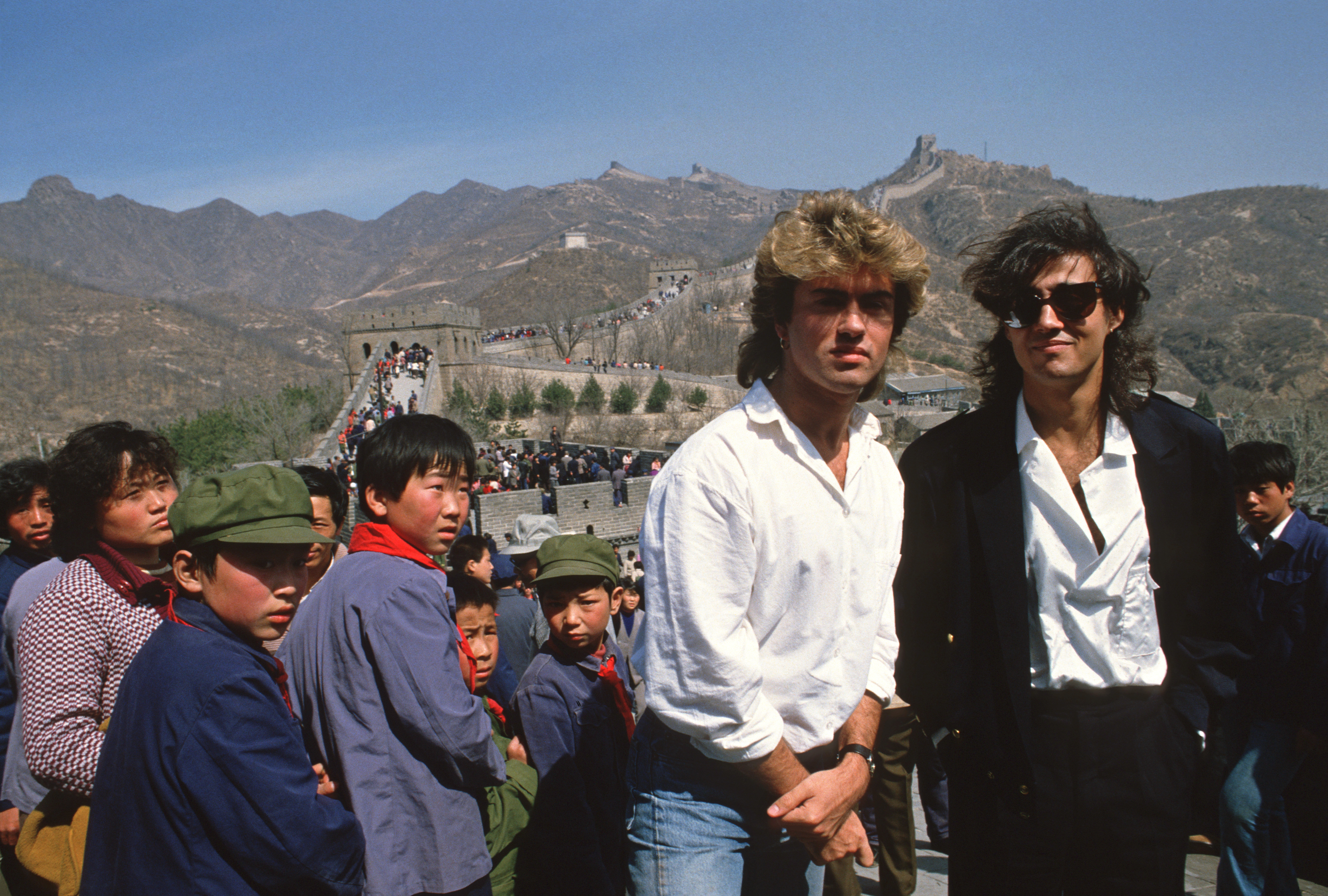 Wham!乐队成员游长城，1985年。 视觉中国 材料图
