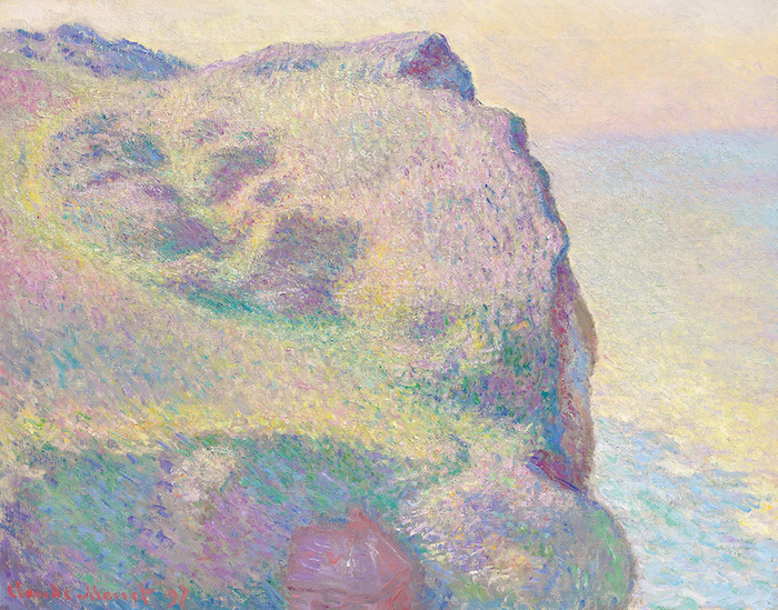 苏富比在进博会上展出克劳德 · 莫内(Claude Monet)《小艾莉的天际》。（材料图）