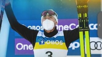 创造历史！王强越野滑雪摘银，中国选手首登世界杯领奖台