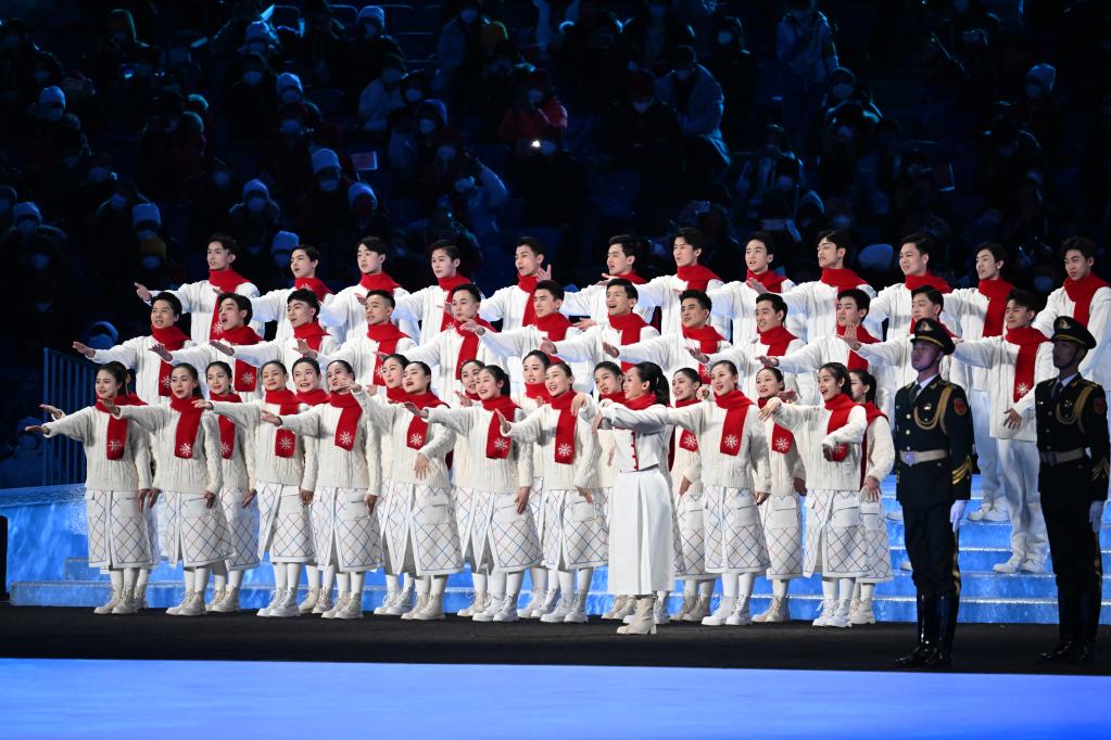 3月4日晚，北京2022年冬残奥会开幕式在北京国家体育场举行。新华社记者 李尕 摄
