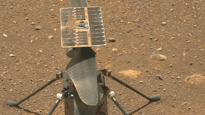 NASA延长火星直升机飞行任务到9月份，为火星车探路