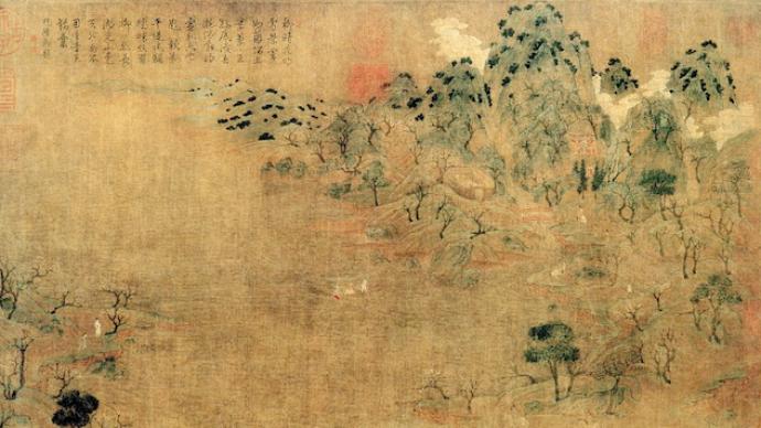 古书画中的二十四节气｜春分：春墨如许，日日湖山