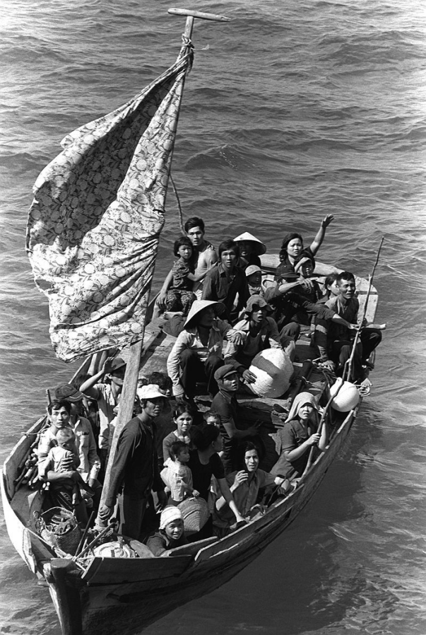  1978年逃亡的越南难民（来自网络）