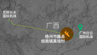 一图看懂东航MU5735坠毁事故