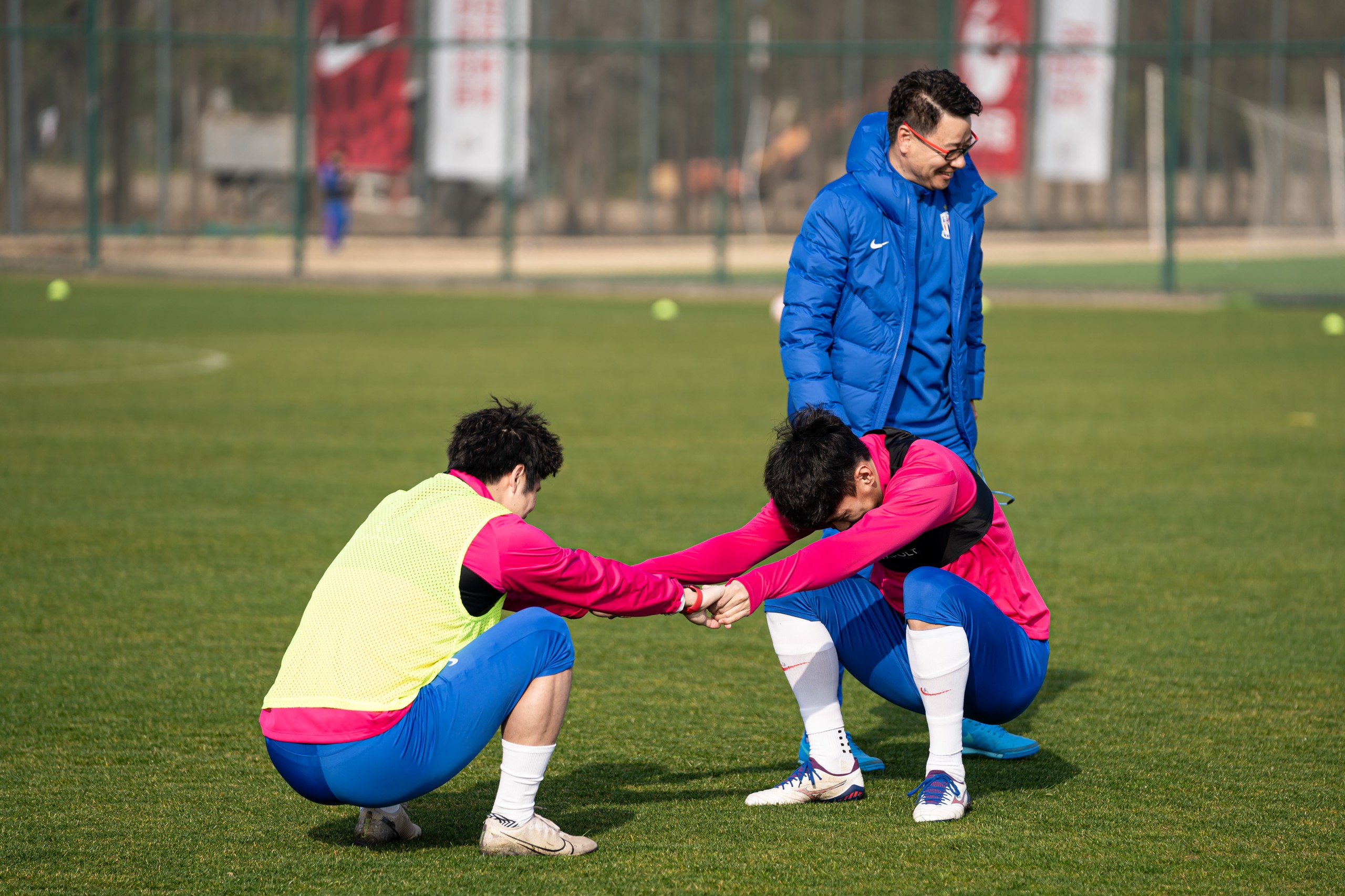 上海申花队已开始赛季前集训。