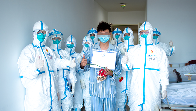 好消息瑞金医院北部院区已有两批27名新冠肺炎患者出院