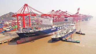 上海港正常运行，集装箱吞吐量依旧保持在14万标准箱左右