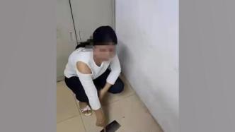 女子高楼扔菜刀险些砸到带娃路人，涉嫌高空抛物罪被立案侦查