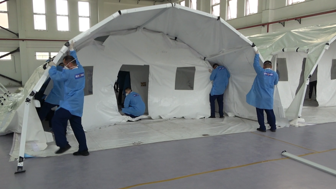 12小時(shí)連續(xù)作業(yè)！5個(gè)模塊化負(fù)壓核檢實(shí)驗(yàn)室在上海閔行成功搭建