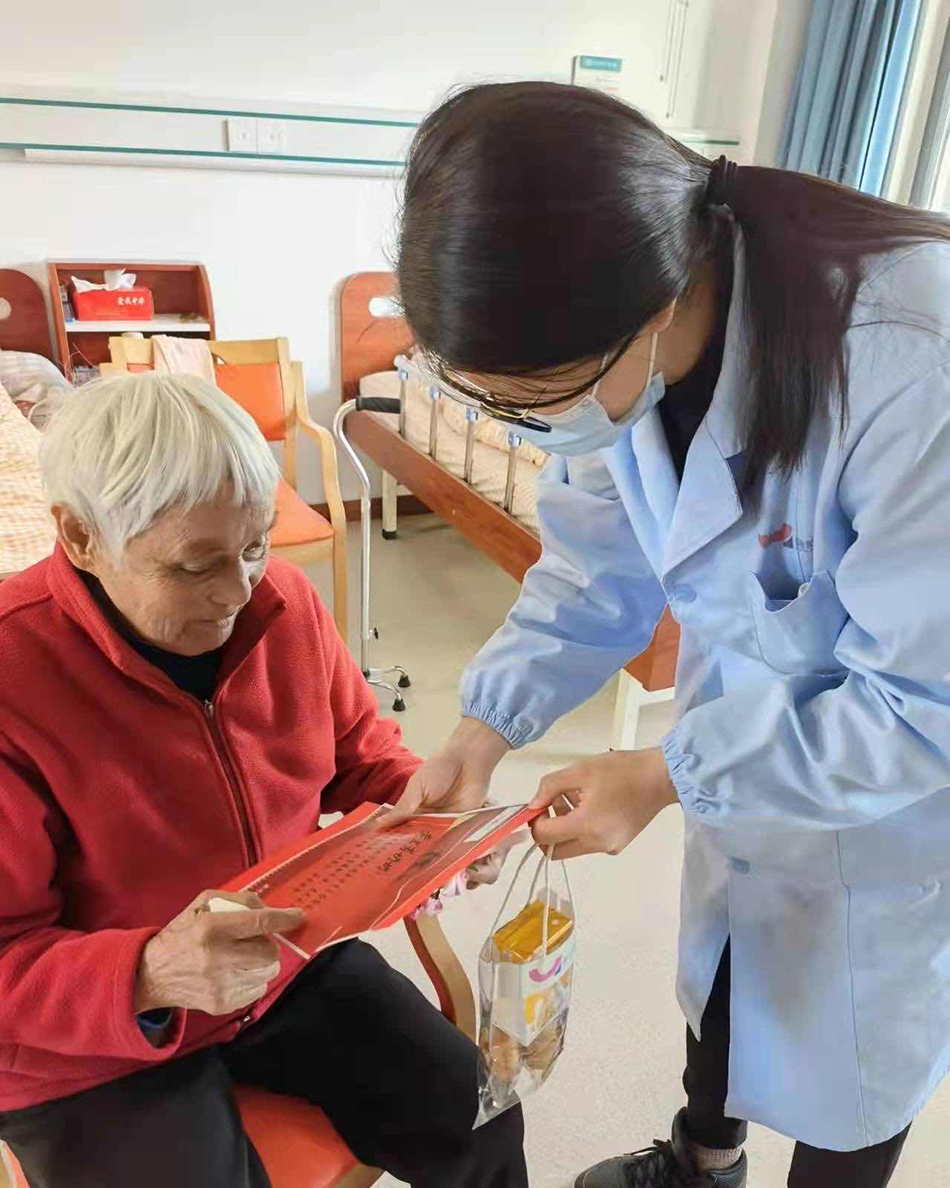 崇明养老院里的老人 本文图片均由崇明养老院提供