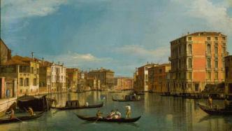 卡纳莱托笔下的威尼斯：大运河为舞台，建筑为幕布