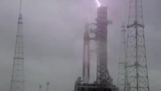 NASA太空发射系统火箭演练测试将恢复，曾遭四次雷击