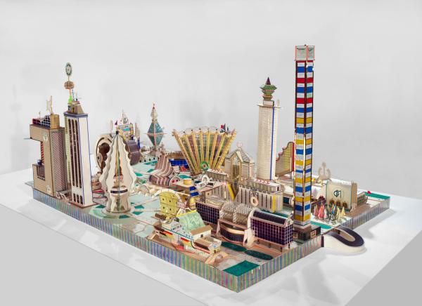 伊塞克·金莱兹在MoMA展出的“城市模型”