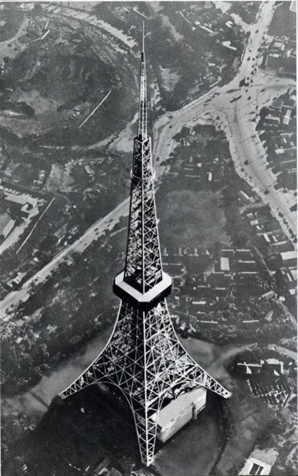 1958年东京塔竣工