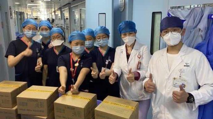 上海市婦聯將900多萬元捐贈物資分發至援滬醫療隊和大學等