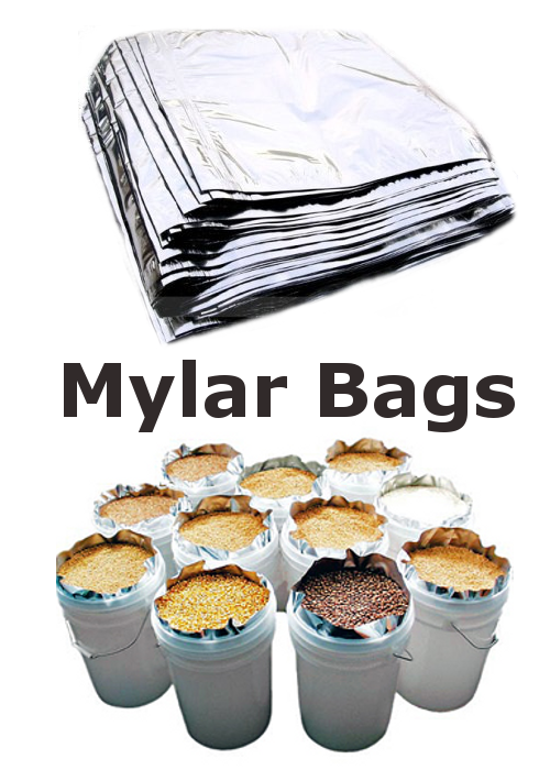 聚酯薄膜＋铝箔复合袋，可阻挡氧气和多余水分进入，防止食物在长期储存期间变质。