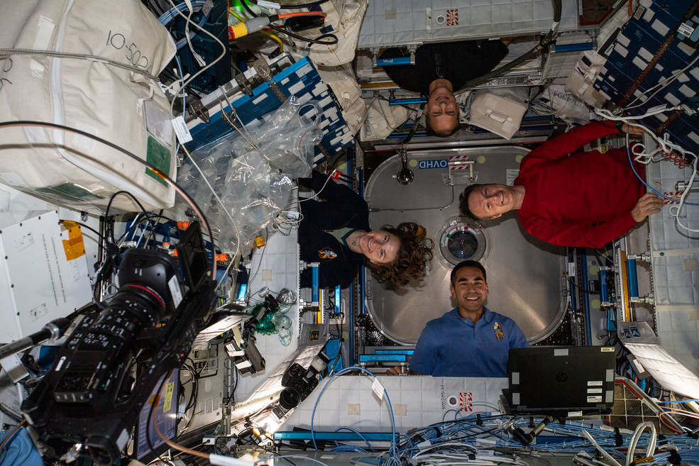 国际空间站4名宇航员本月回地球，目前空间站人数11人