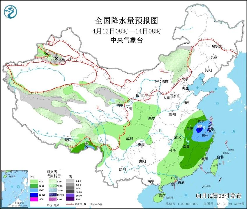 明天上海天气骤变：最高温度跌至20℃有大风和局地暴雨