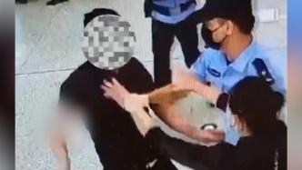 男子醉酒后地铁站殴打妻子还辱骂殴打警务人员，被行拘