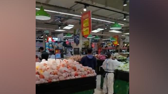 实探上海市金山区超市