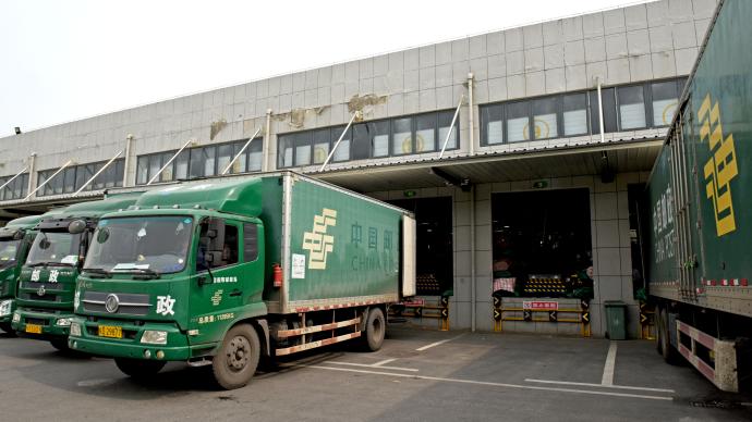国家邮政局:全国快件的揽收量和投递量均有所下降