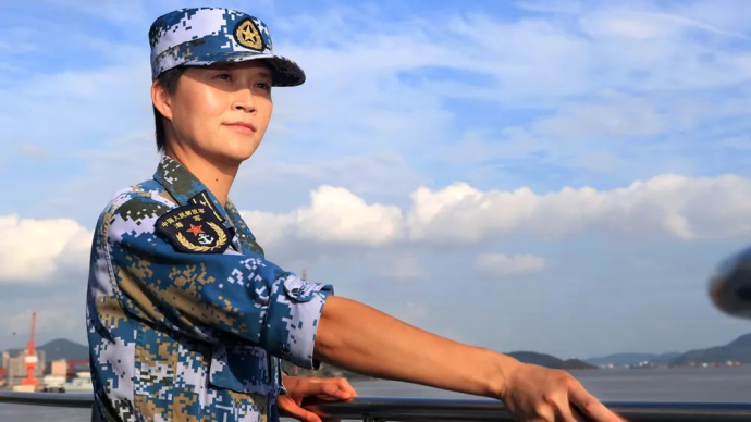 中山大學博士韋慧曉已經成為中國海軍首位女艦長