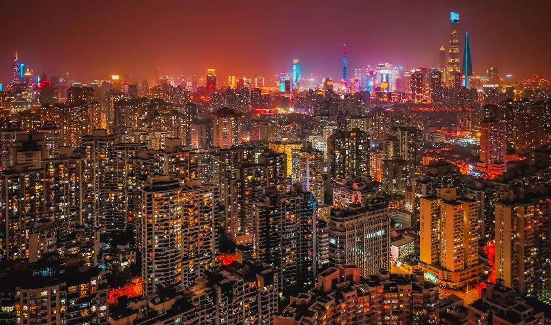 上海的万家灯火