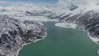 瞰见｜西藏：鸟瞰冰雪然乌湖