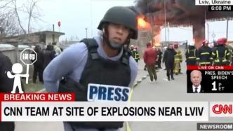 明查｜CNN “缝合”加拿大爆炸图片，报道利沃夫大爆炸？