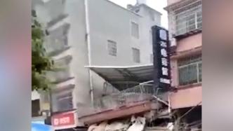 长沙望城区一栋6层半建筑垮塌，已开展救援正核实伤亡情况