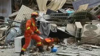 长沙望城区一建筑倒塌，消防通报陆续有人被救出