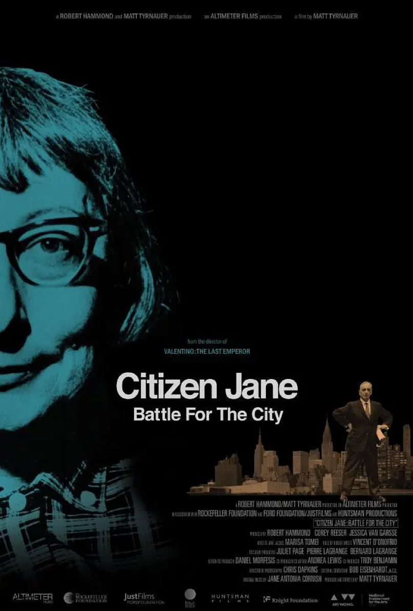 二十世纪中叶，美国掮客罗伯特·摩西开启了改造贫民窟项目，而简·雅各布斯却反对他的“城市同质化”观点，她写下《美国大城市的生与死》一书，对城市主流规划思想提出了质疑，认为只有同生活在城市中的人们合作，一起去改造公共空间和街道，才能造就一个宜居的、蓬勃发展的城市。通过数年来的观察，她提出“规划城市的最佳方法，其实是去看人们如何在城市中生活”。纪录片中讲述了她作为《建筑论坛》杂志的编辑对城市改建项目的研究，以及通过组建社区组织对抗城市化改造的过程。