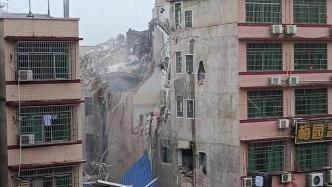 滚动更新丨长沙居民自建房倒塌事故：已救出5名被困人员