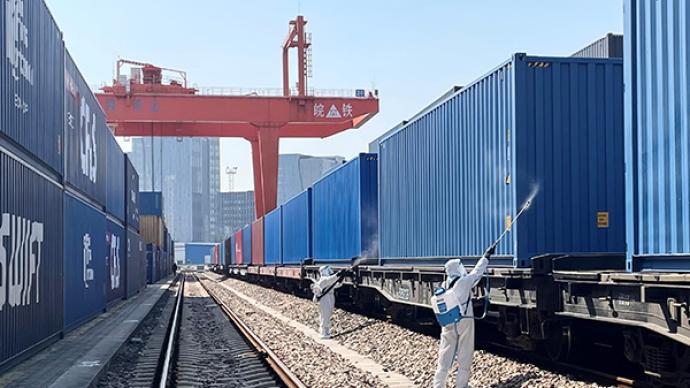 4月長三角鐵路發送貨物超1700萬噸，多項貨運指標均創新高