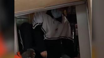 上學(xué)途中被困電梯，消防員緊急救援