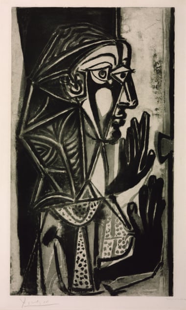 毕加索，《女人》（窗边的女人），1952