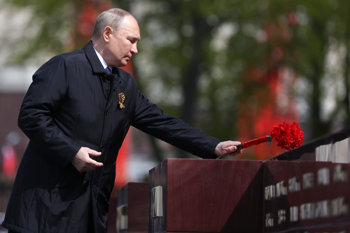 红场阅兵纪念卫国战争胜利76周年，普京呼吁抵制纳粹意识抬头、歪曲二战历史的企图_俄罗斯