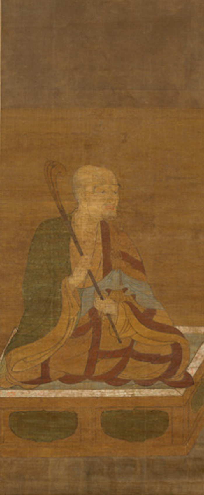 慈讼师像，室町时期（14～15世纪），奈良国立博物馆