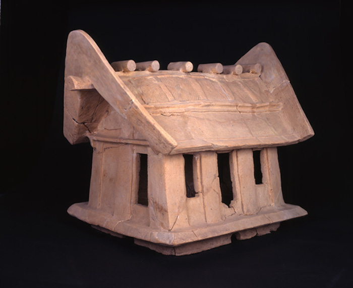 家形陶俑，5世纪（古坟时期），奈良市指定文化财