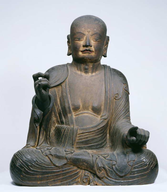 行教讼师坐像，吉祥时期（9世纪），京都・神応寺